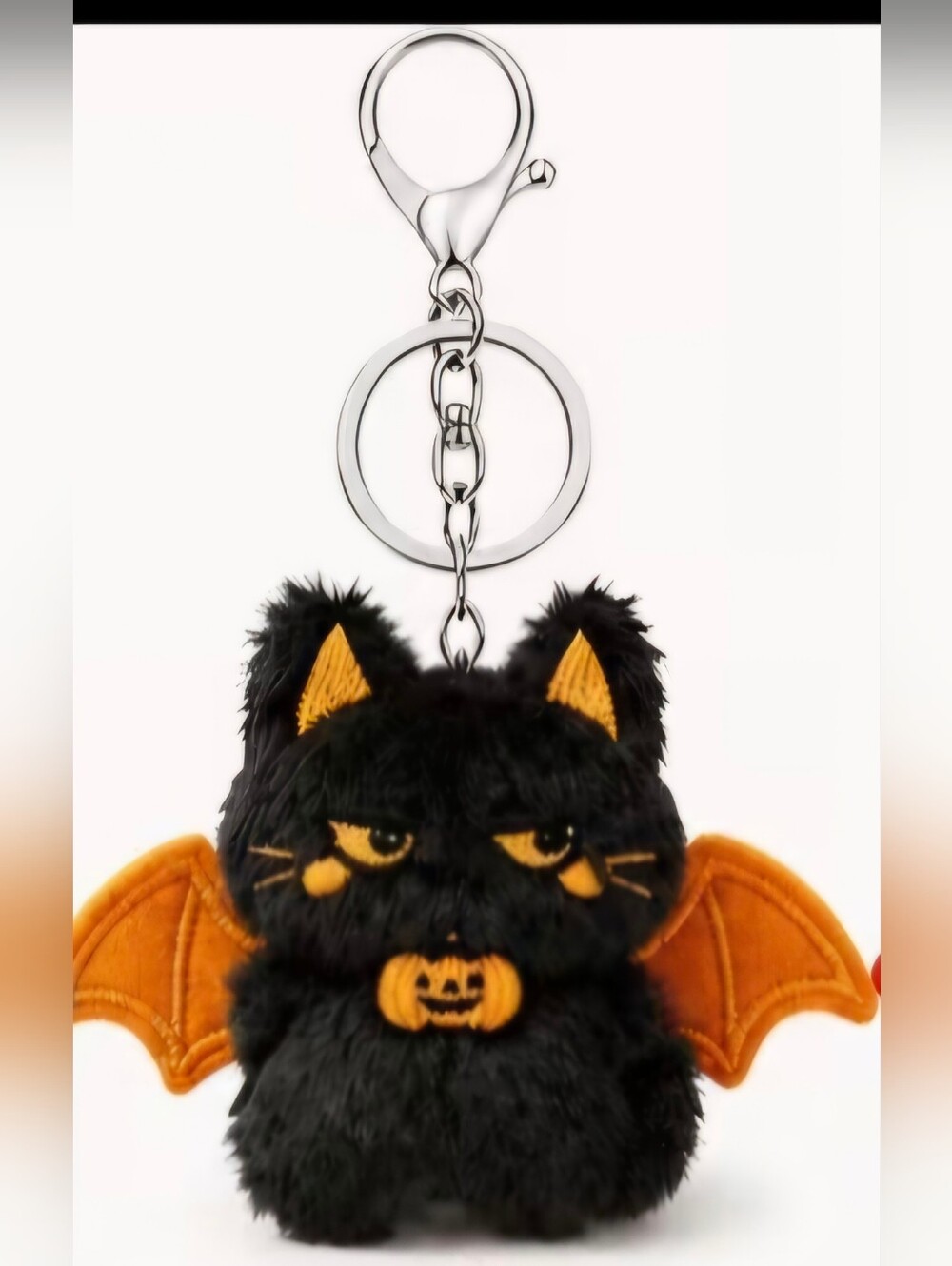 Kitty Cat Bat Bag Charm/ Keychain NEW